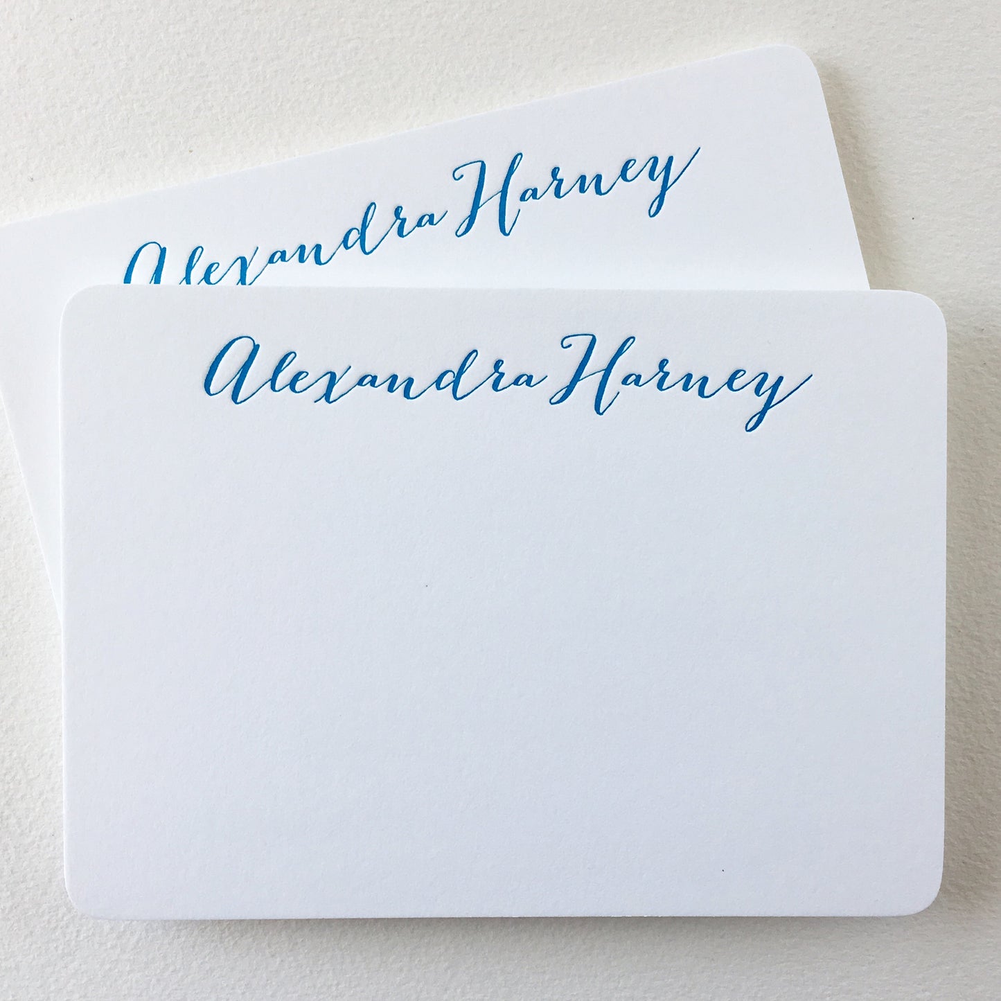 Handwriting Bombshell Custom Note Cards