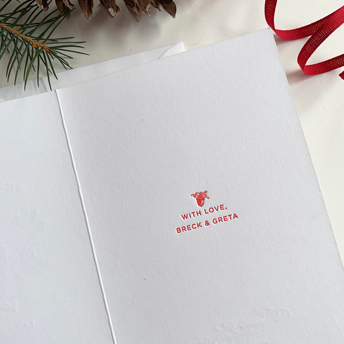 Holiday Squirrel Card