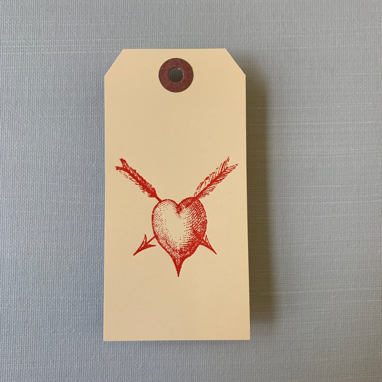 Heart and Arrows Gift Tag