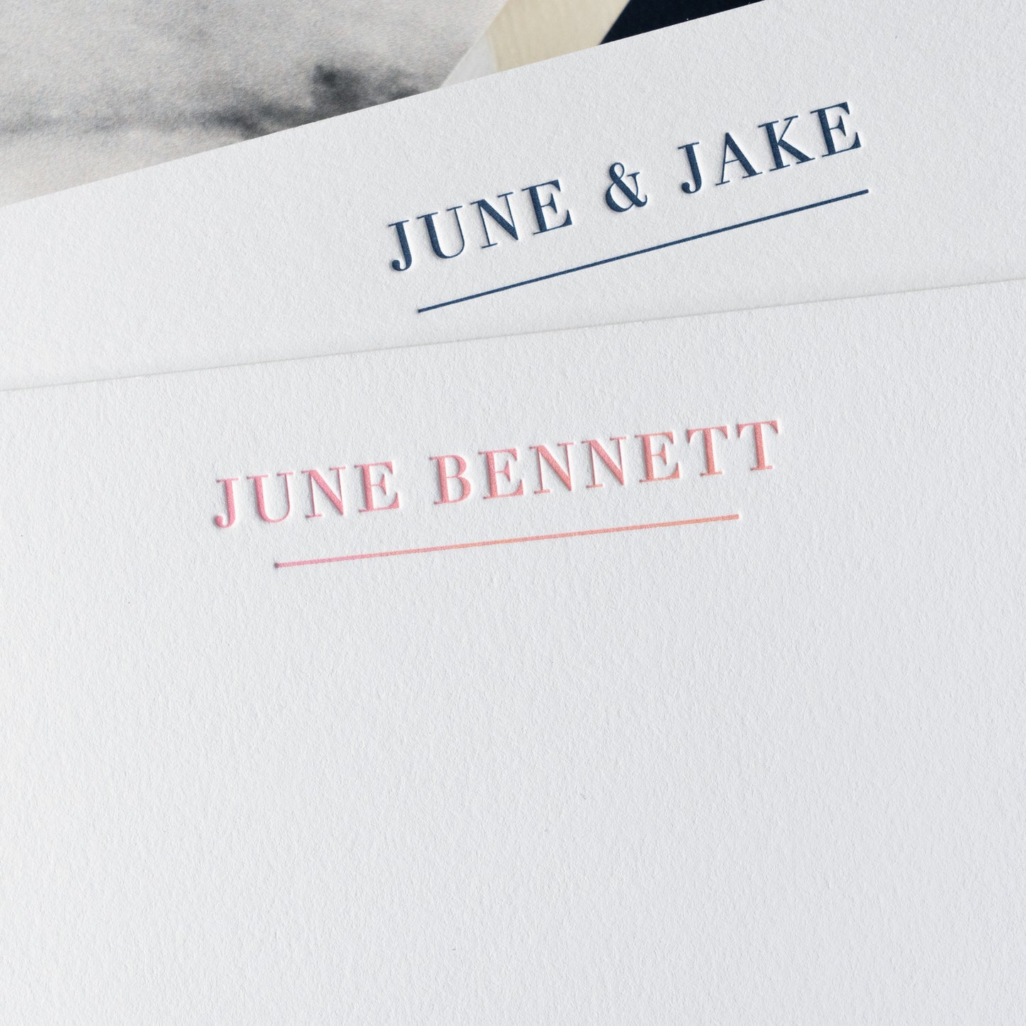 Hudson Custom Note Cards