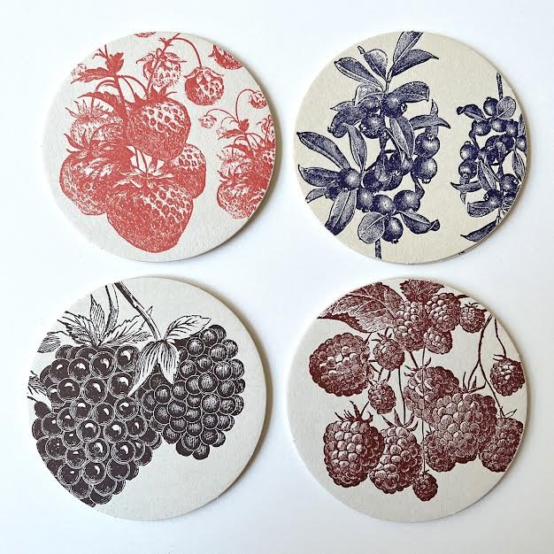 Berries Coasters