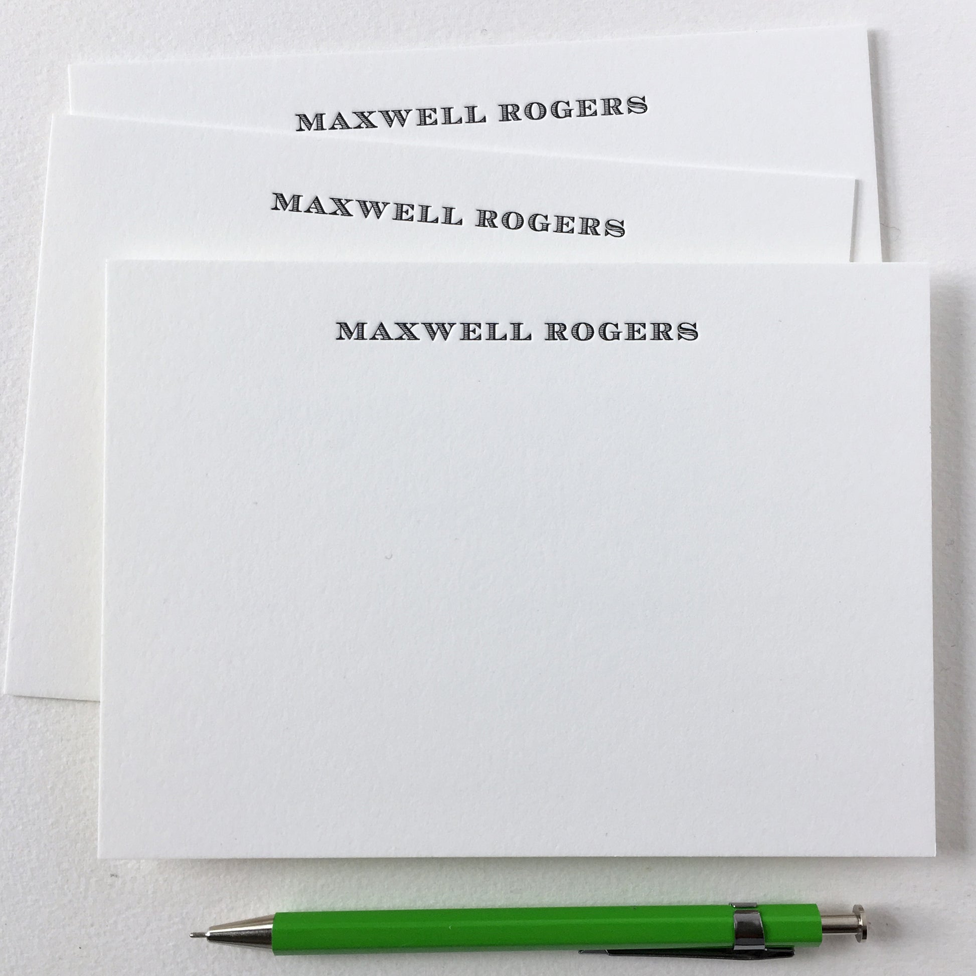 Chevalier Custom Note Cards