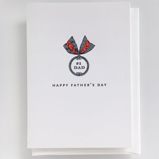 Medallion Father's Day Card