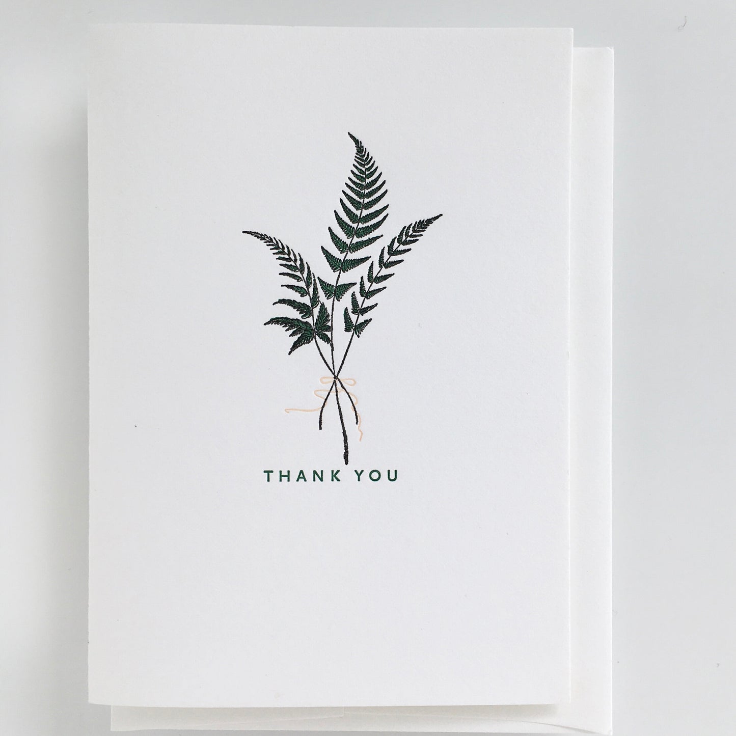 Ferns Thank You Card