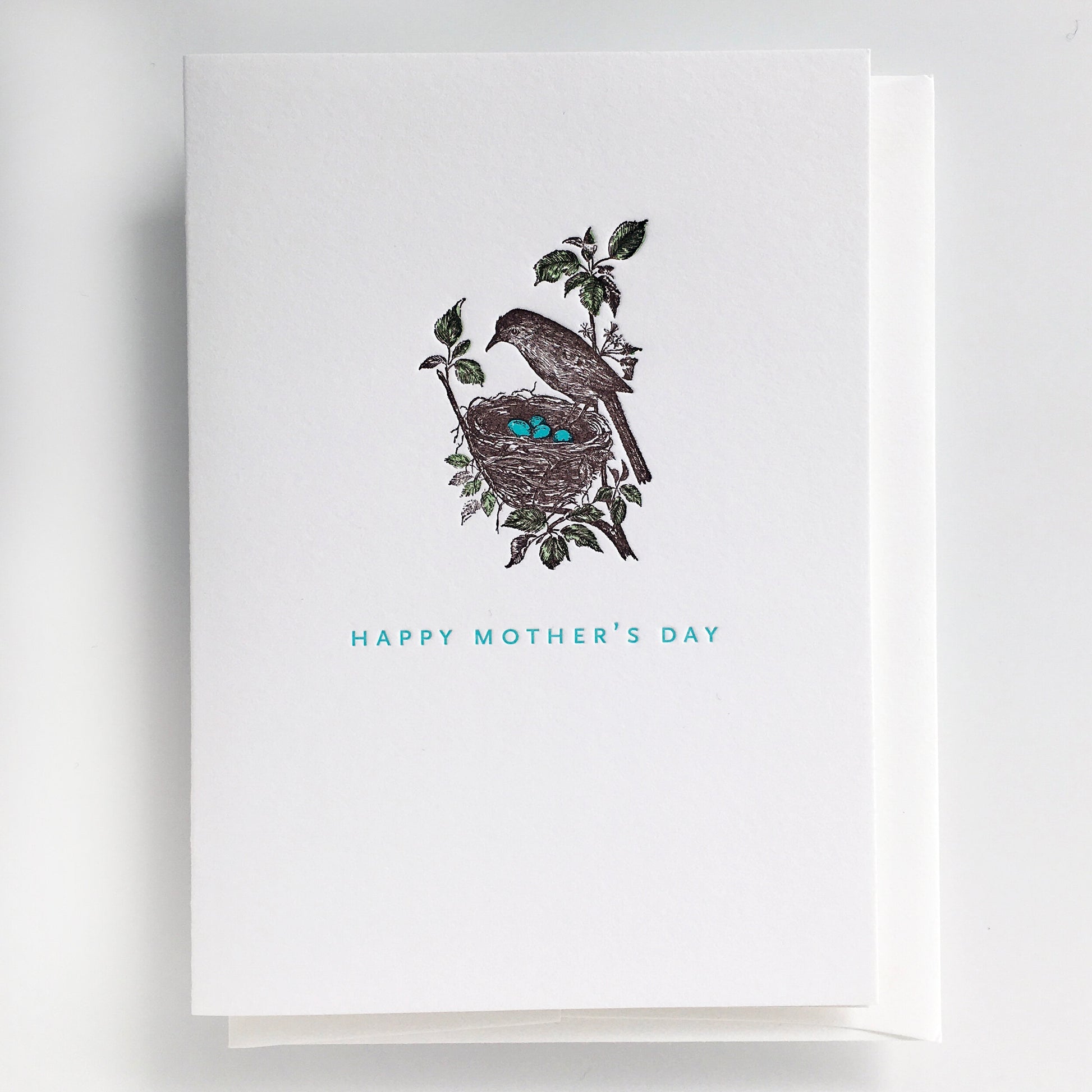 Bird & Nest Mother's Day Card