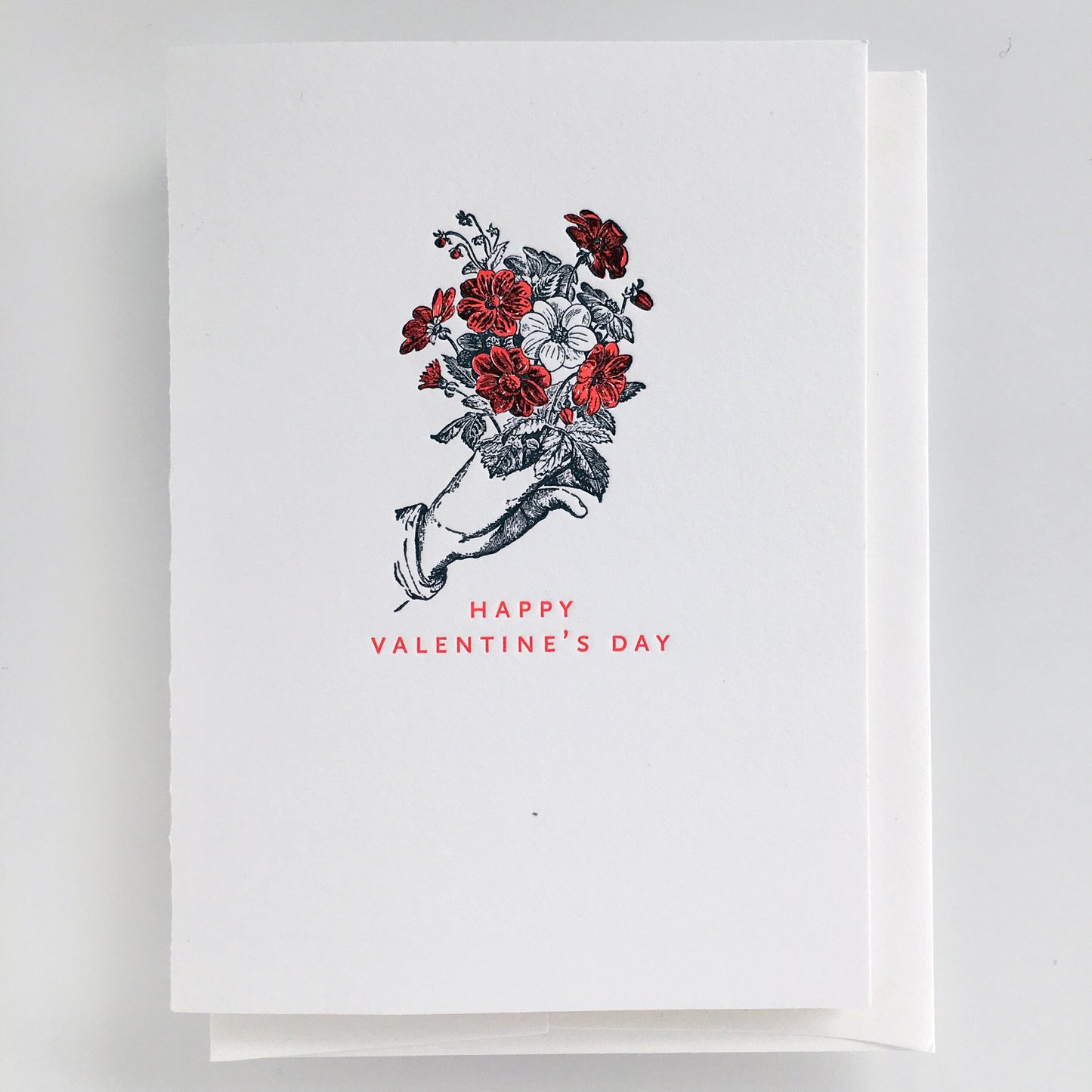 Valentine's Day Floral Card