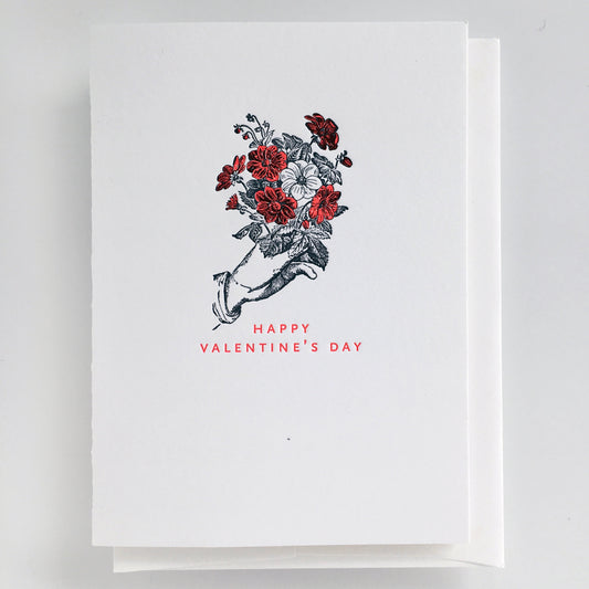 Valentine's Day Floral Card