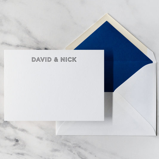 Bowery Custom Note Cards