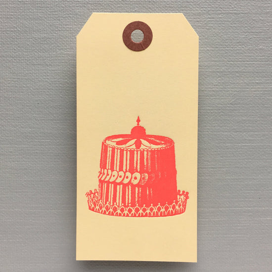 Cake Tag – Sesame Letterpress Shop