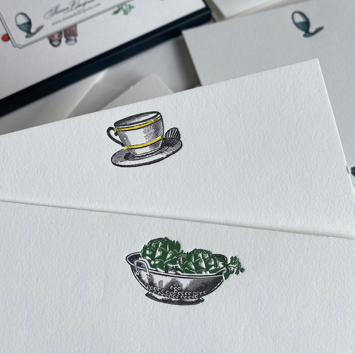 Dining Notes Cooking & Baking Note Set – Sesame Letterpress Shop