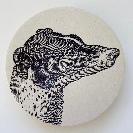 Letterpress Dog Coasters