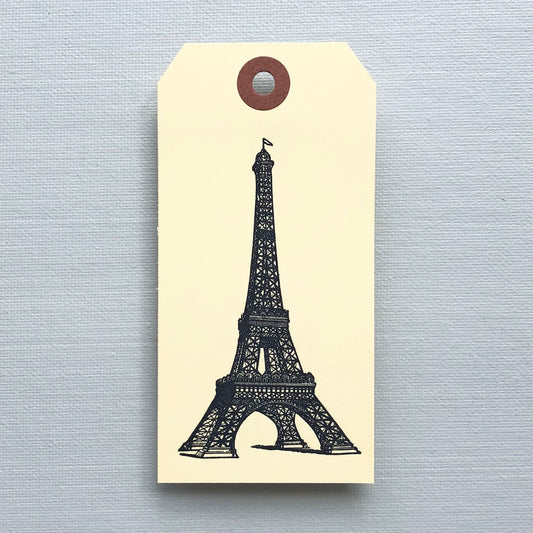 Eiffel Tower Gift Tag