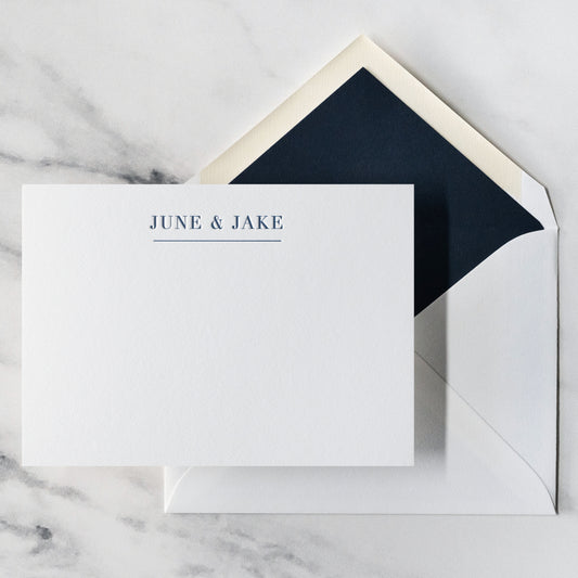 Hudson Custom Note Cards