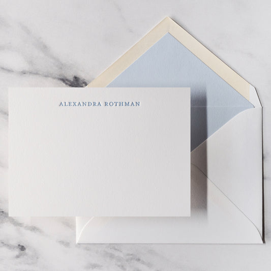 Mrs. Eaves Custom Note Cards