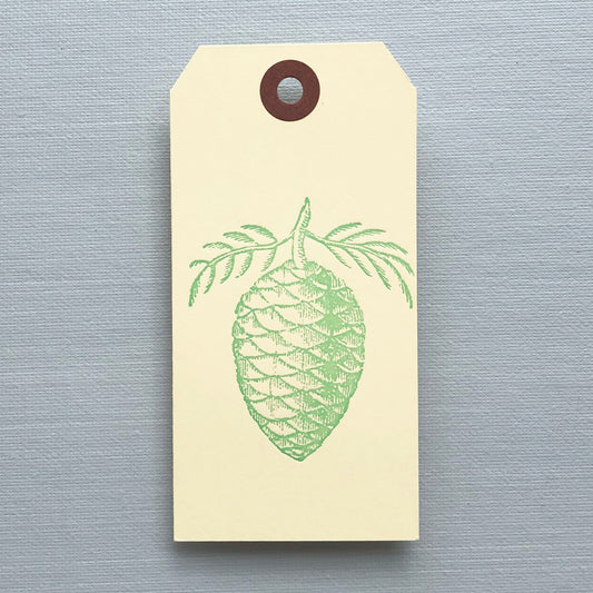 Pinecone Gift Tag