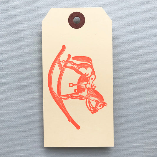 Rocking Horse Gift Tag