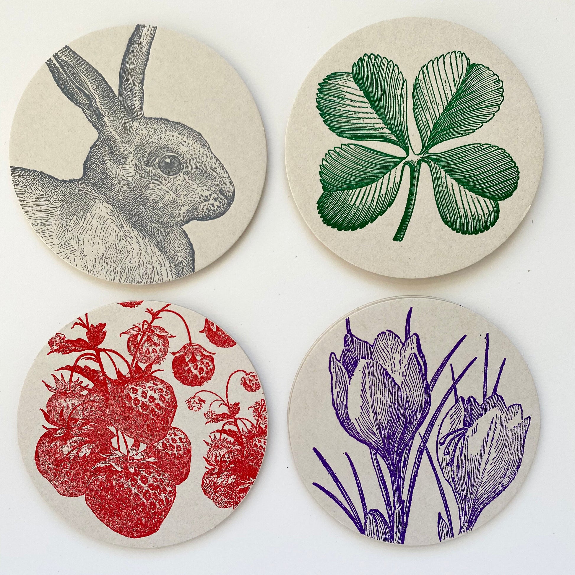 Spring Coaster Set