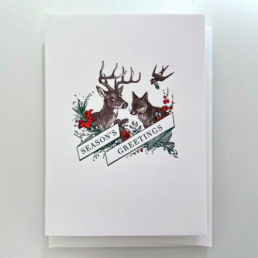 Wildlife Holiday Card